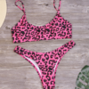 hot pink bikini set